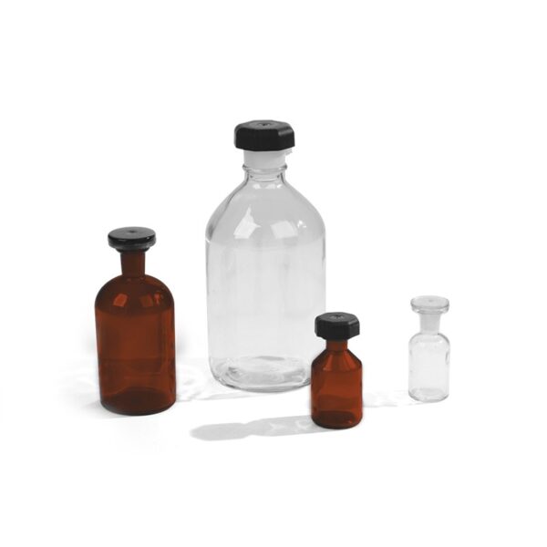 Reagent Bottles, Clear, Glass Stopper 500ml