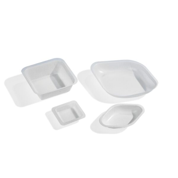 Weigh Boats, Small, Square, white 7ml